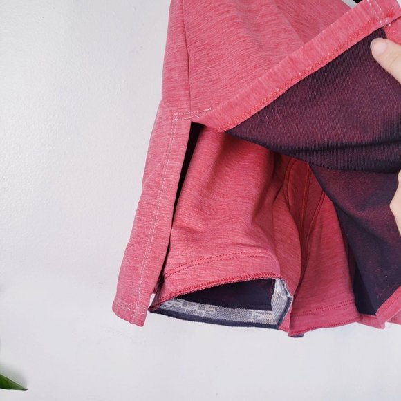 SHEBEEST Red Fender Cycling Biking 2-in-1 Biker Skirt Skort SMALL Outdoor Sports - Picture 12 of 14